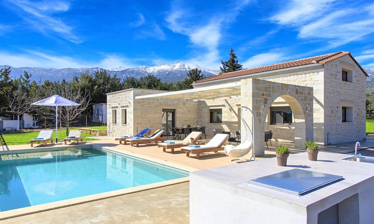 Orientem Villa Heated Pool Georgioupoli Exterior photo